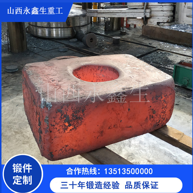 冷轧机锻造轴承座锻造件