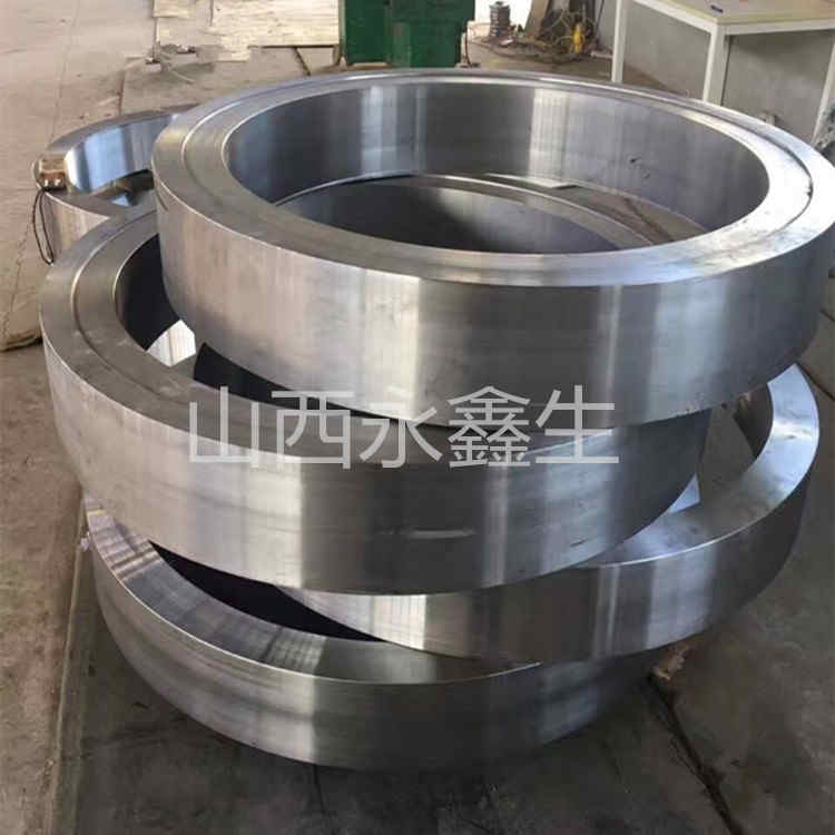 风电专用不锈钢环形锻件 风电法兰主轴锻环源头锻造厂家