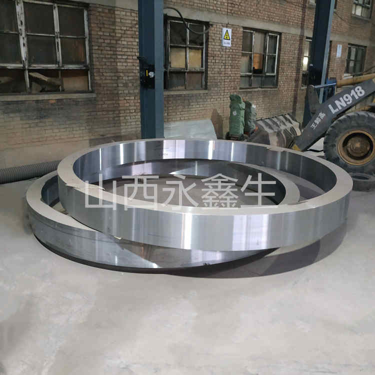 管道法兰不锈钢环形锻件 无缝整体锻环法兰毛坯加工